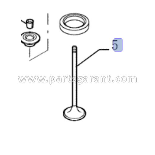 Exhaust valve New Holland E215