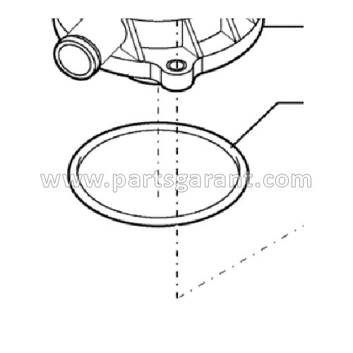 Breather gasket New Holland E215