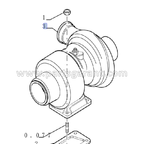 Turbocharger New Holland E215