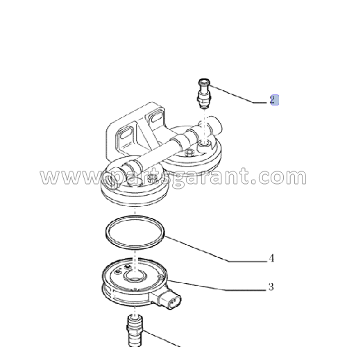 Temperature sensor New Holland E215