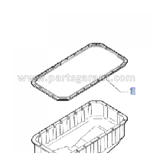 Oil pan gasket New Holland B90B