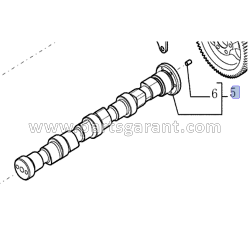 Camshaft New Holland LB90B