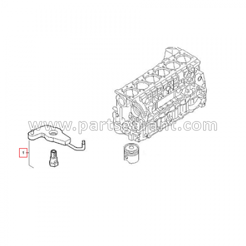 Oil nozzle Iveco Stralis