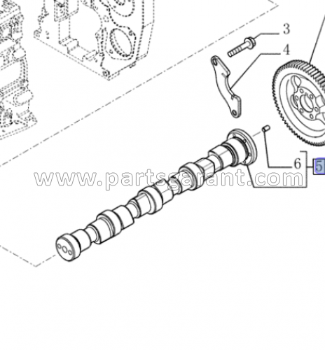 Camshaft Case 580ST