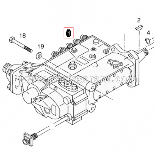 Injection pump Man TGA