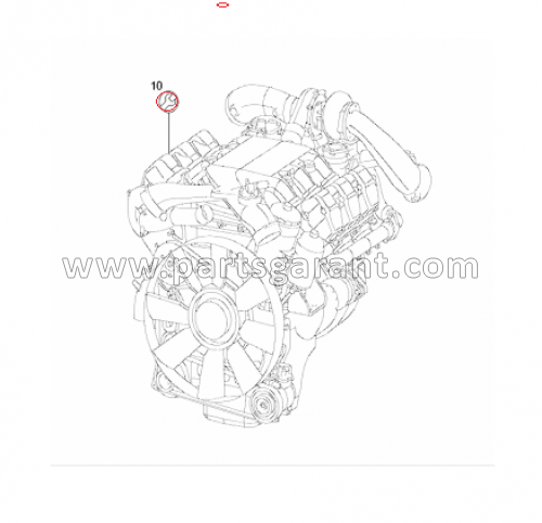 Thrust washer Mercedes-Benz Actros