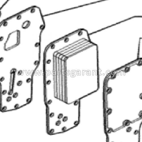 Heat exchanger New Holland LB110B