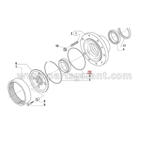 Gear housing