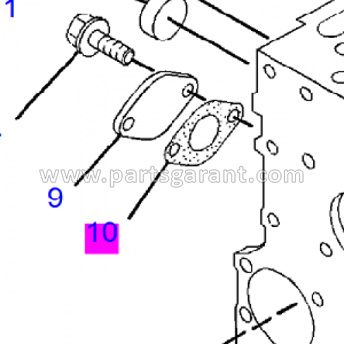 Gasket Caterpillar 432D