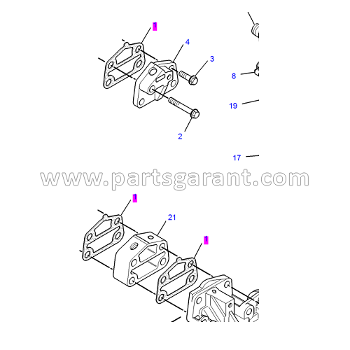 Gasket Caterpillar 432D