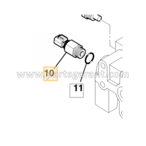 Temperature sensor JCB 4CX