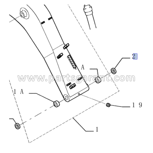 Oil seal New Holland E215