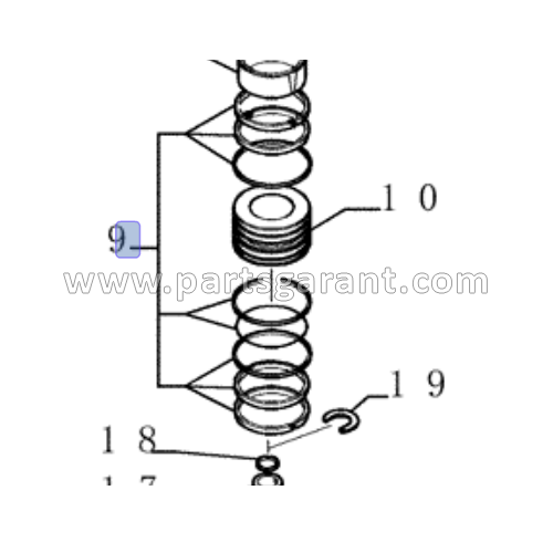 New Holland E215 bucket arm cylinder repair kit