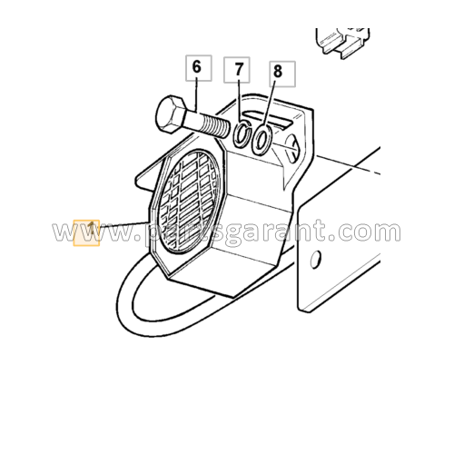 Reverse signal JCB 4CX