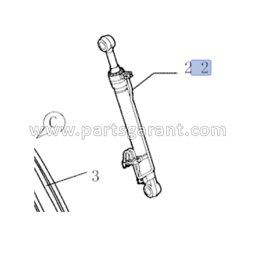 New Holland E215 Hydraulic Lift Cylinder