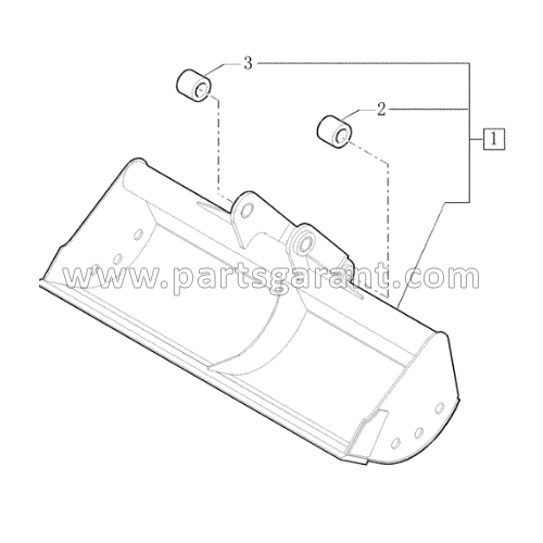 Bucket 1500mm New Holland LB110B