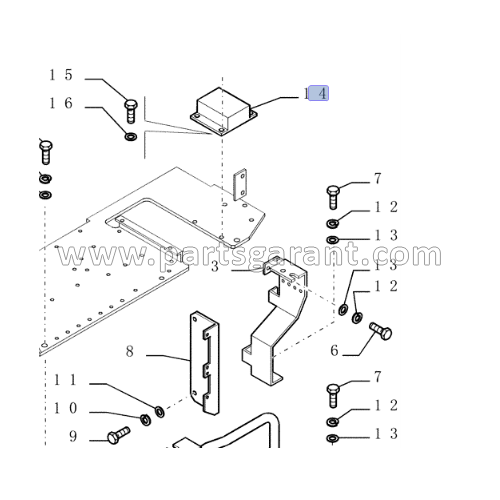 New Holland E215 voltage regulator