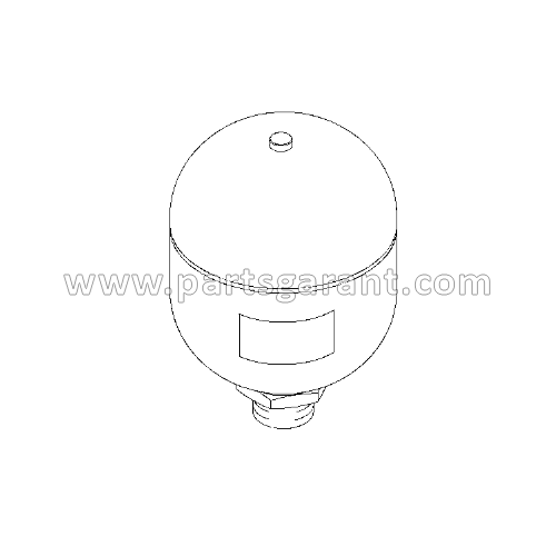 Hydraulic accumulator (charged) 3 Caterpillar 325D