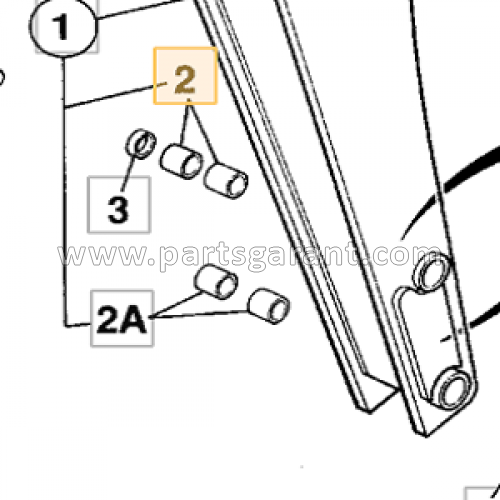 Hub JCB 4CX