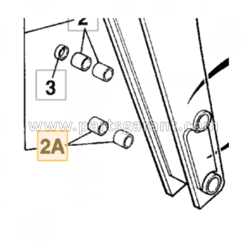 Hub JCB 4CX