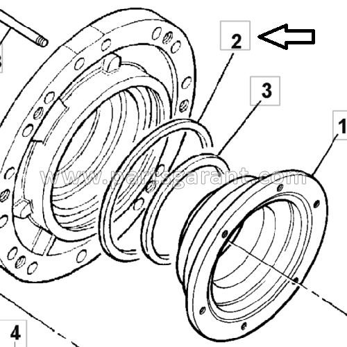 JCB 4CX ring