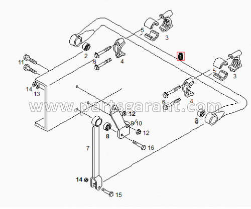 Front stabilizer Man TGA