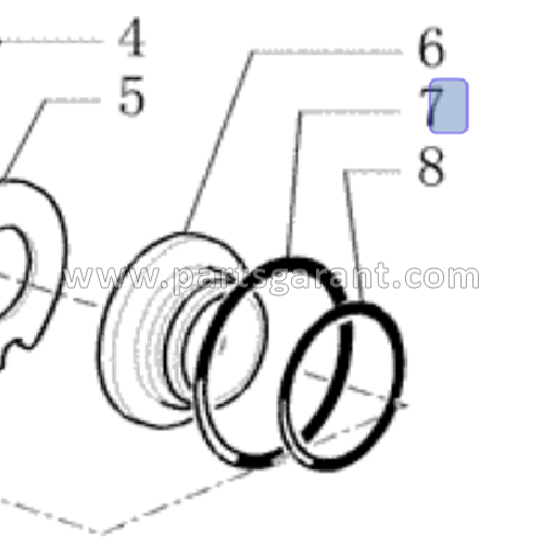 O-ring New Holland LB110B