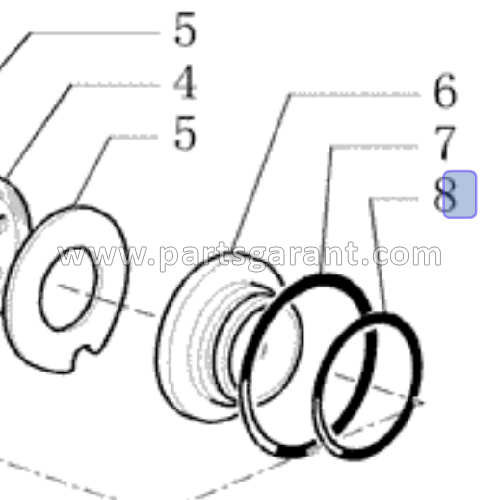 O-ring New Holland LB110B