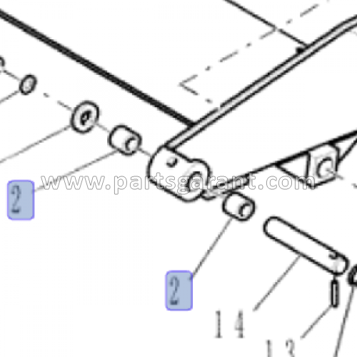 New Holland B90B bushing