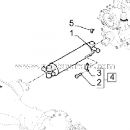 Cardan to rear axle New Holland B90B