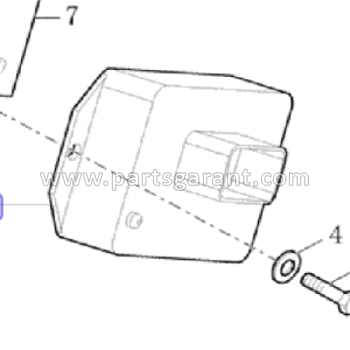 Module (6/7 functions) Case 580ST