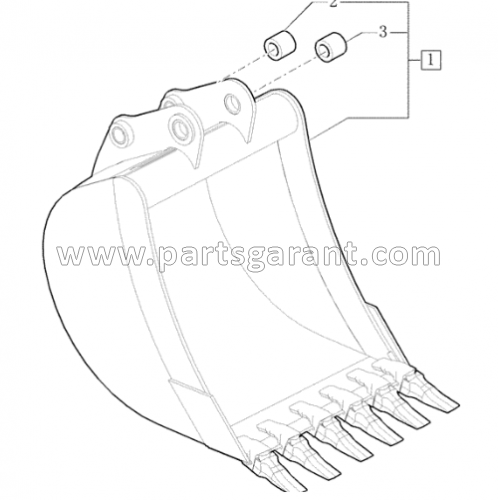 Bucket 900mm New Holland LB110B