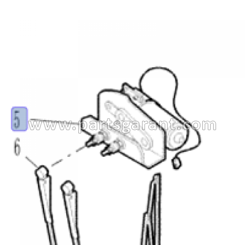 Front wiper motor New Holland B90B