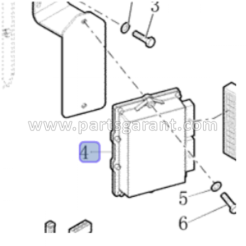 Case 695ST Transmission Control Module