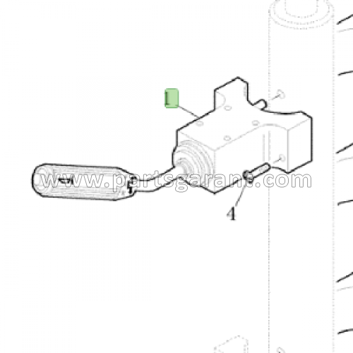 Steering column switch left New Holland B90B