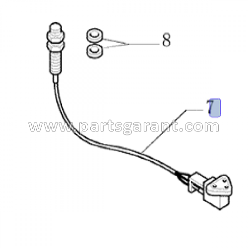 Front shovel position sensor New Holland LB110B