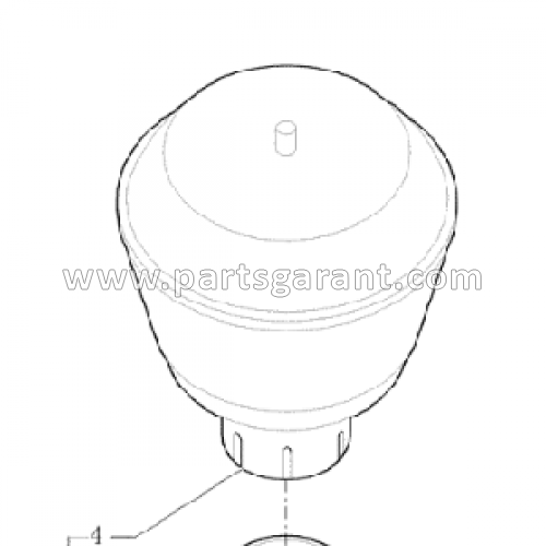 Air intake (Var 2) New Holland B90B