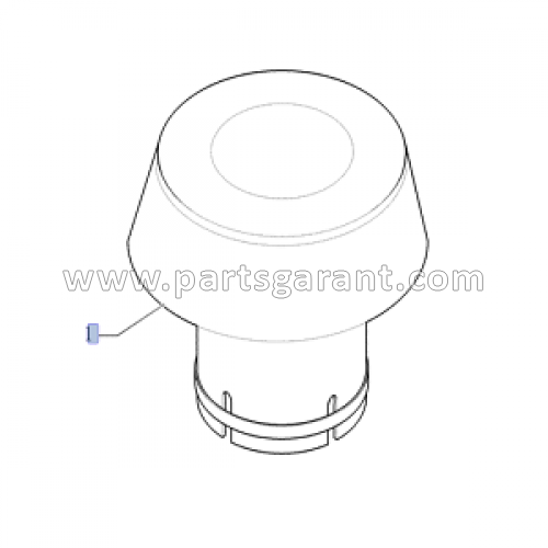 Air intake (Var 1) New Holland B90B