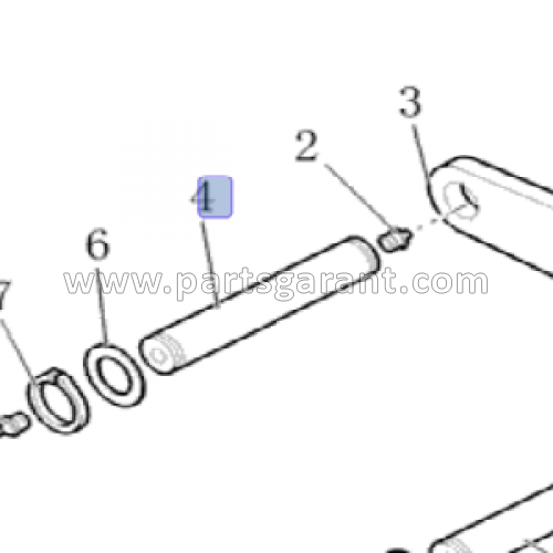 New Holland B90B Backhoe Bucket Pin