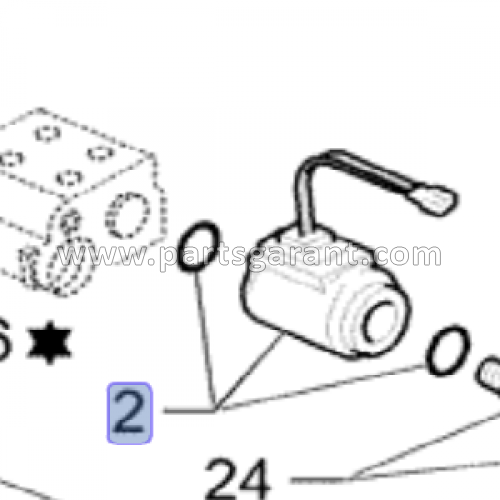 Solenoid New Holland LB110B