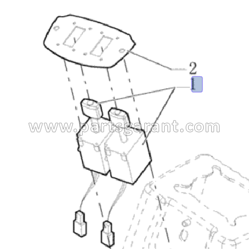 Joystick stabilizers New Holland LB110B