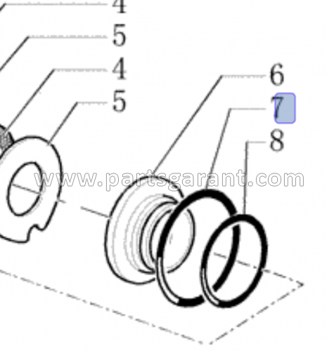 O-ring (Power Shift) New Holland LB110B