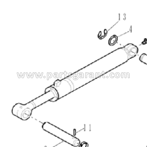 New Holland B90B hydraulic cylinder