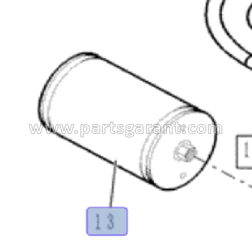 Case 695ST Energy Accumulator