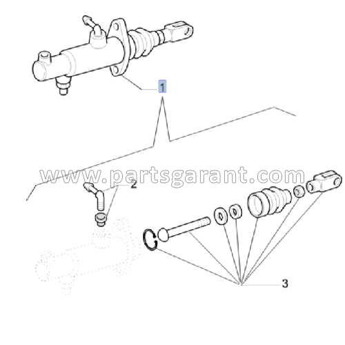 Brake cylinder New Holland LB90B