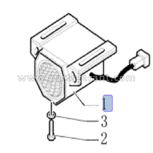 Reverse signal New Holland LB110B