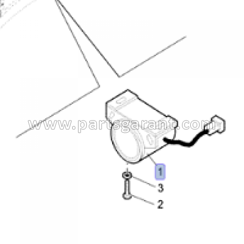 Case 590ST reverse signal