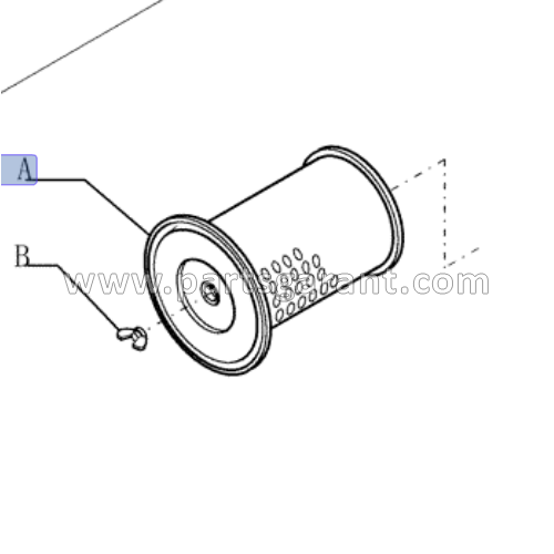 Air filter 1 New Holland E215