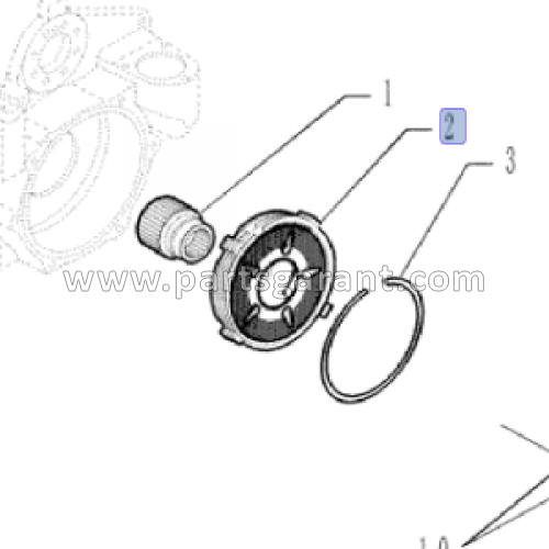 Case 580ST Parking Brake Plates