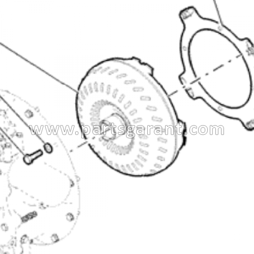 Transmission converter (torque converter) New Holland B90B